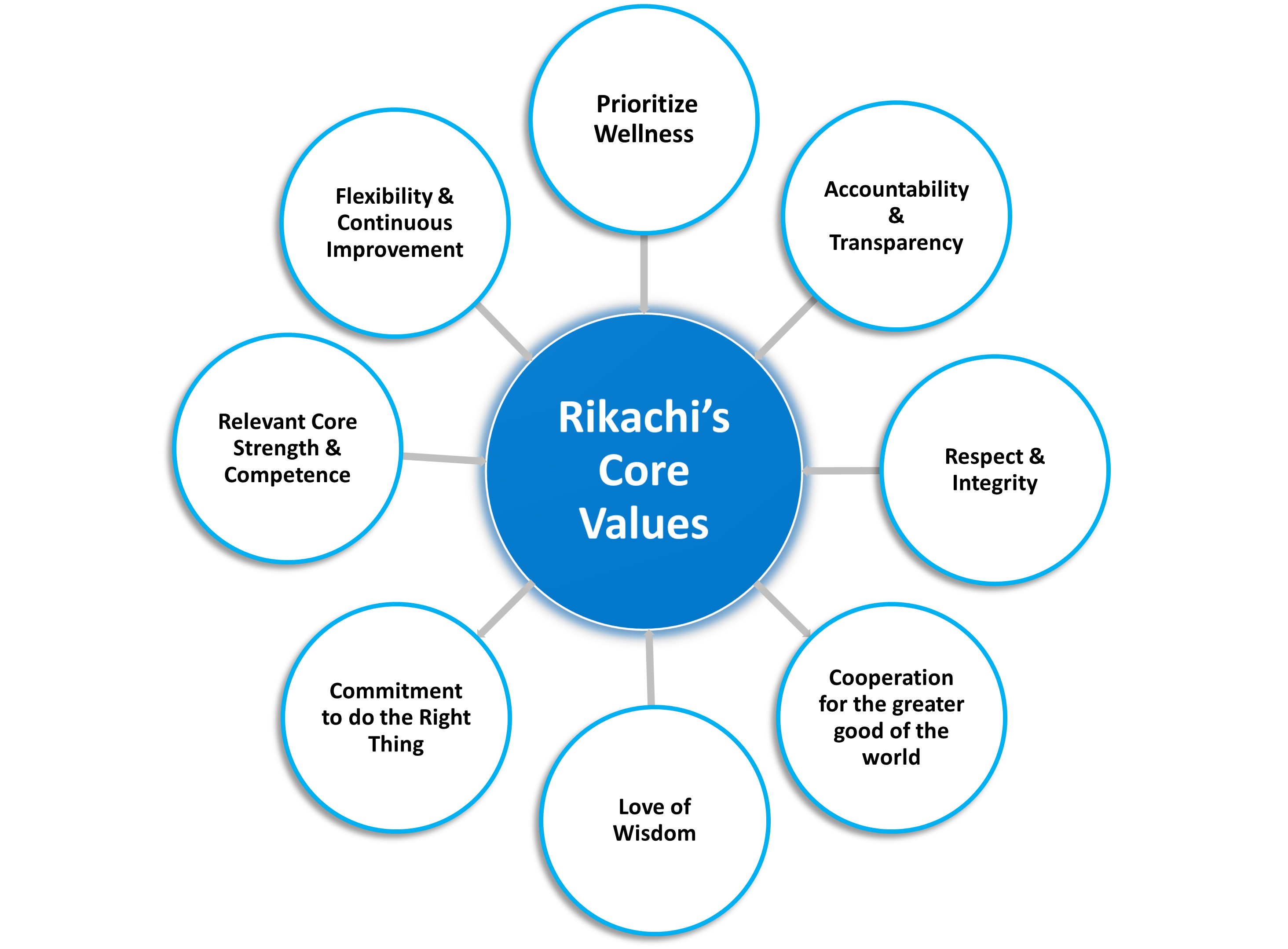 Rikachi's Core Values